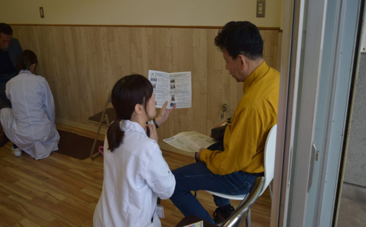 奈良競輪場にて健康測定会を実施いたしました
