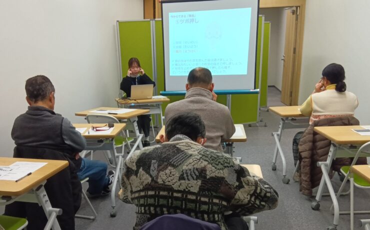 『見え方の変化、気付いていますか？～加齢による目の衰え「アイフレイル」を知ろう～』健康セミナーを実施しました