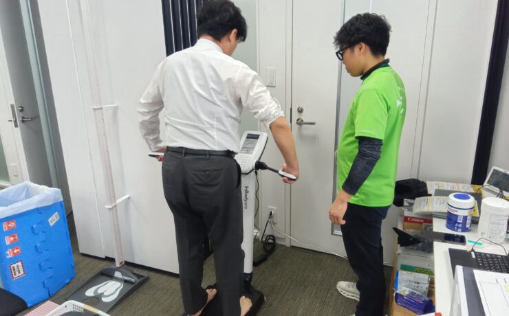 株式会社カネカ北海道　社員さま向け計測会に参加させていただきました！